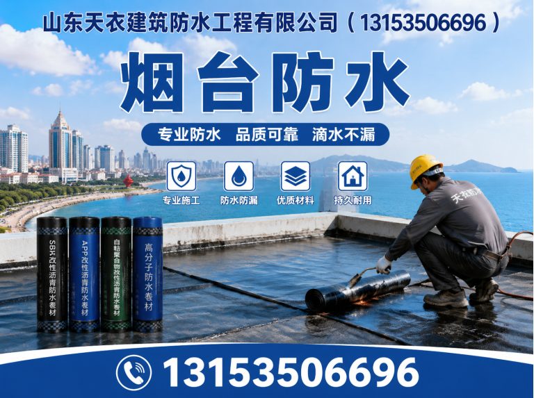 芝罘区防水堵漏展示图